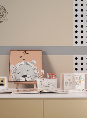 小清新卡通样板房间儿童房摆件