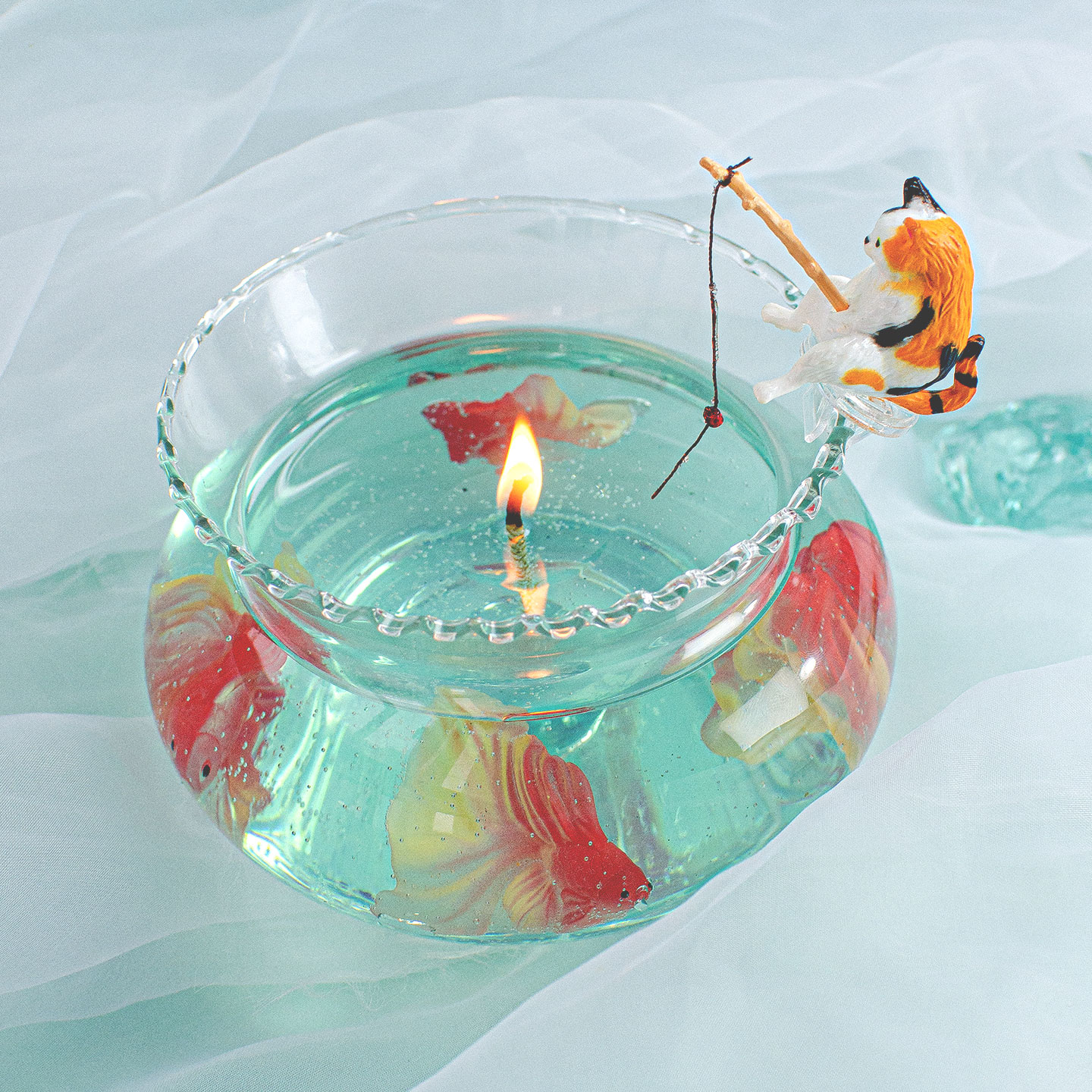 【錦鯉祈愿池】好運香薰蠟燭禮物