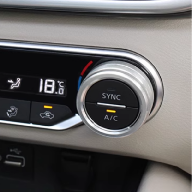 适用于日产2025逍客荣誉车内AC空调温度同步控制旋钮装饰圈保护罩,汽车用品/电子/清洗/改装,汽车贴片/贴纸,淘宝优惠券,粉丝福利购,淘宝优惠卷