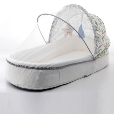 宝宝防压床中床便携式婴儿多功能婴幼新生儿可折叠仿生床上垫