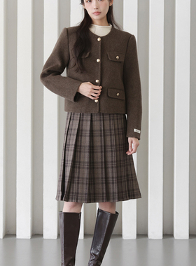 PA33WORD 原创高级感宽松休闲韩系通勤显瘦慵懒风短款外套