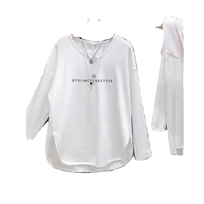 宽松中长款上衣加厚秋冬