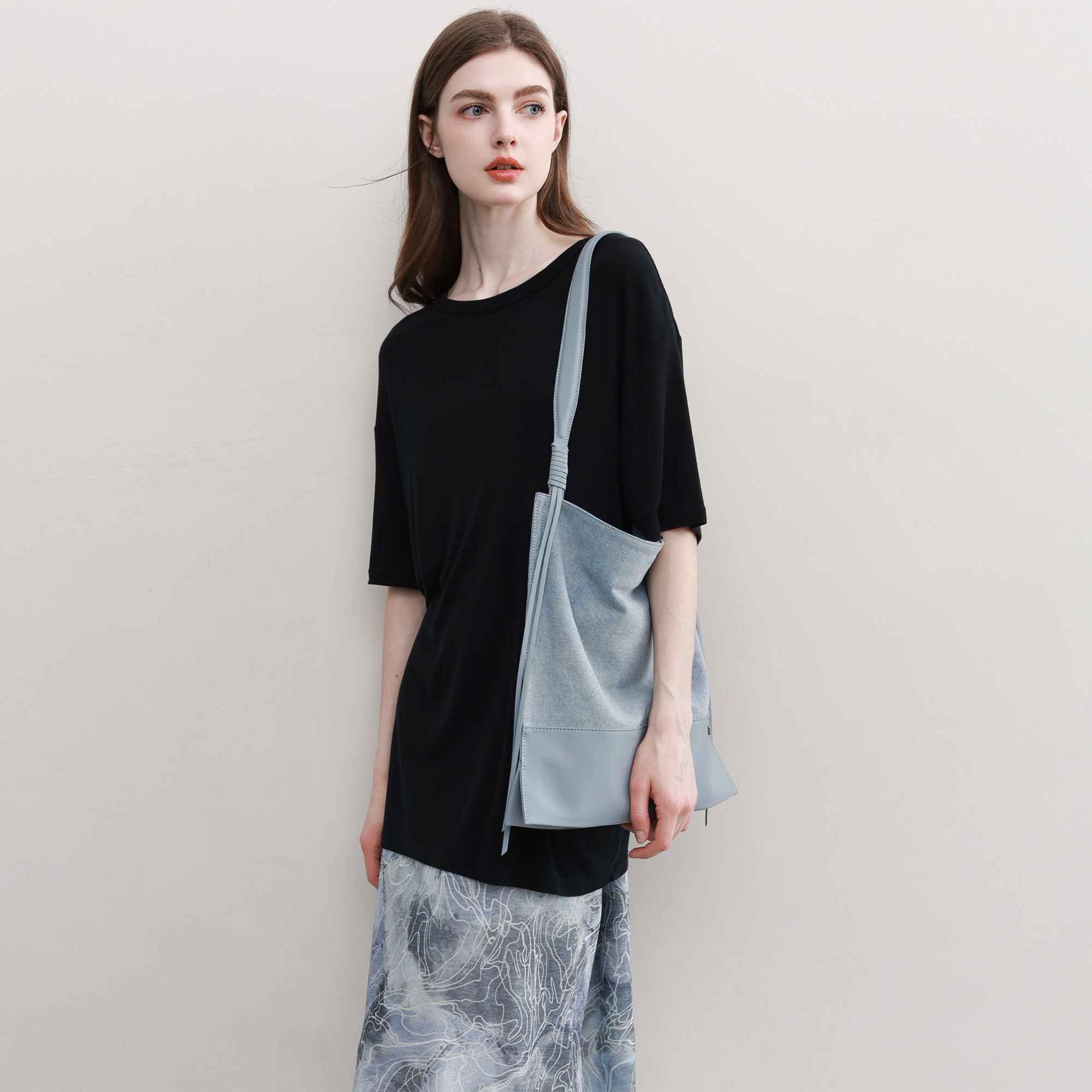 Somlord托特包帆布袋2025新款单肩包高级通勤百搭拼接帆布包,箱包皮具/热销女包/男包,时尚帆布包,淘宝优惠券,粉丝福利购,淘宝优惠卷