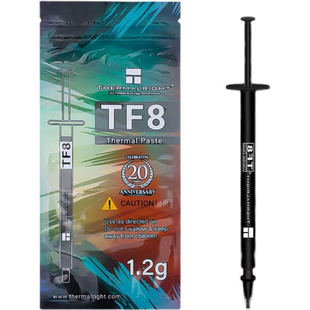 极速利民TF8 1.2克装导热矽脂桌A上型电脑笔电CPU散热膏导热系数1