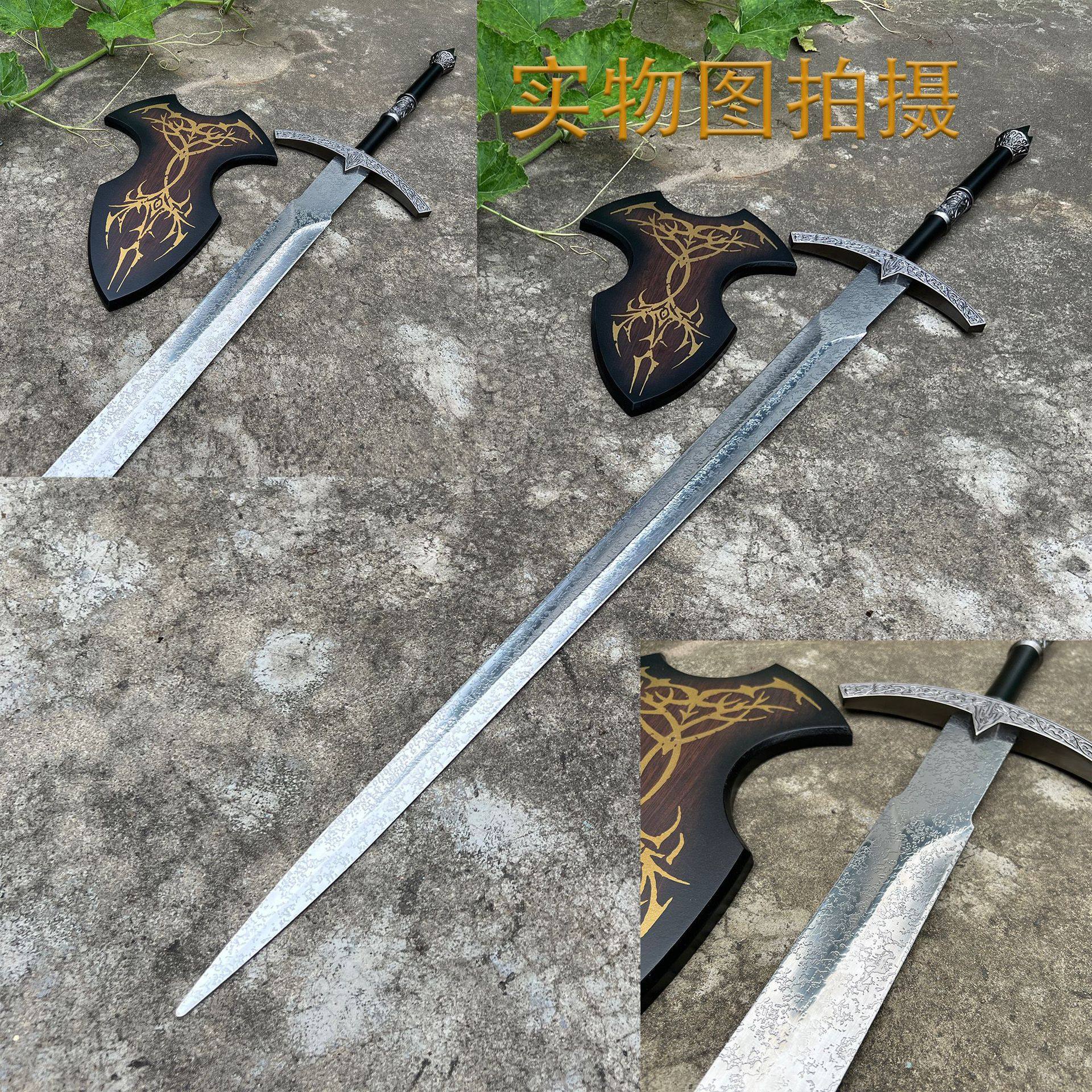 禾久 指环王安格玛巫大王剑龙泉宝剑金属款大号一体唐横刀未开刃,金属材料及制品,其他金属制品,淘宝优惠券,粉丝福利购,淘宝优惠卷