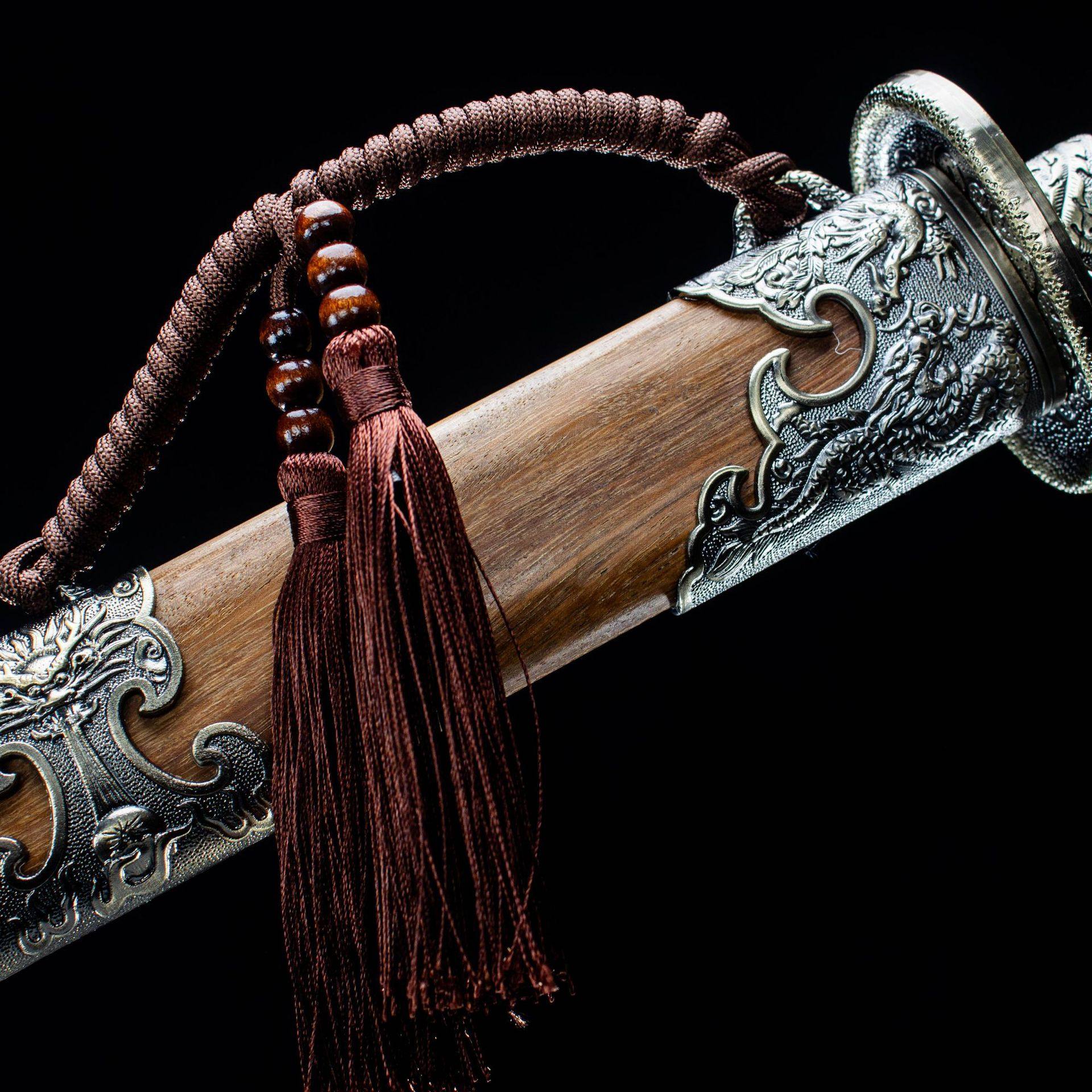 龙泉市刀剑高锰钢防身冷兵器一体墨龙唐横刀金属工艺品宝剑未开刃,金属材料及制品,其他金属制品,淘宝优惠券,粉丝福利购,淘宝优惠卷