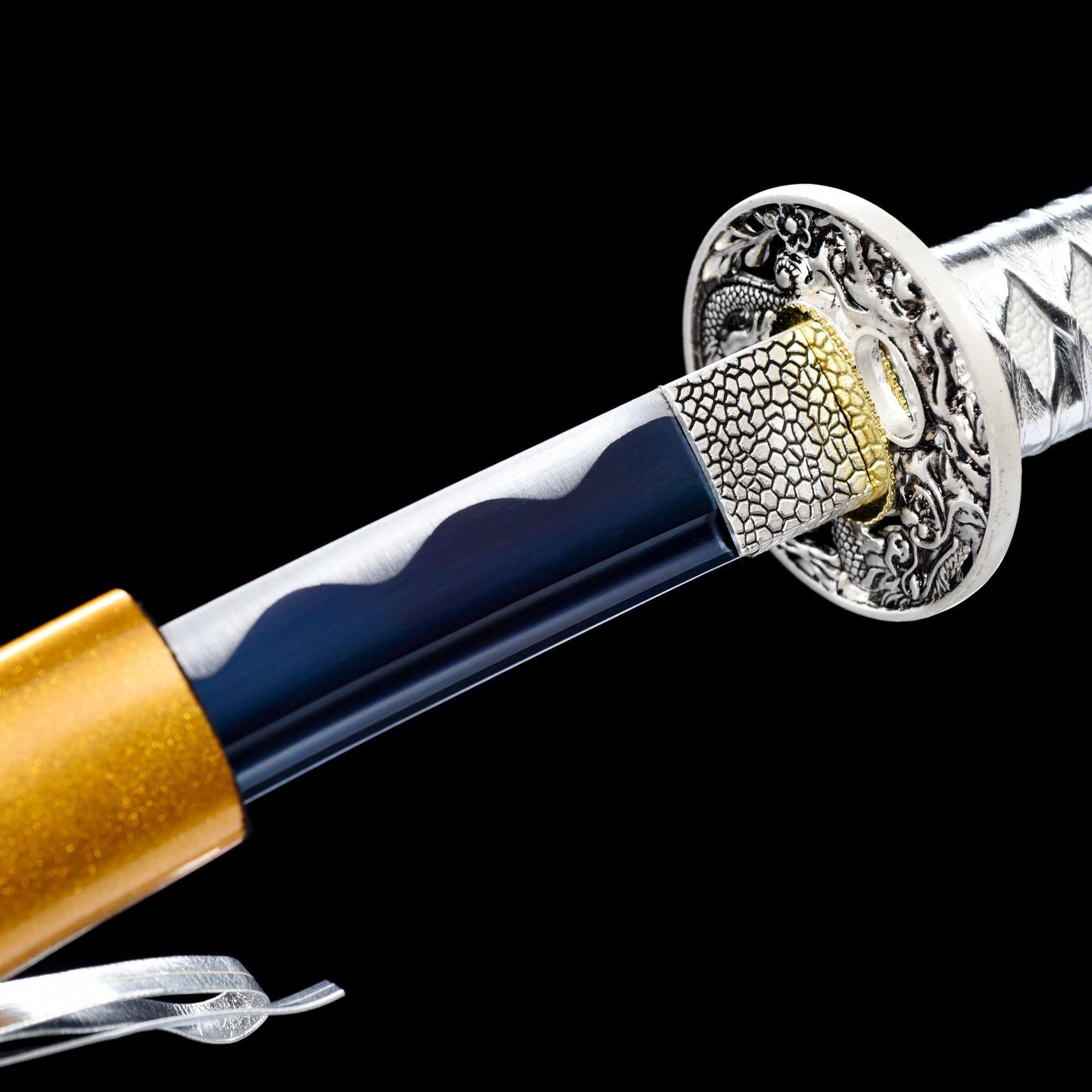 龙泉市刀剑高锰钢烤蓝日式指挥刀影视防身宝剑Katana冷兵器未开刃,金属材料及制品,其他金属制品,淘宝优惠券,粉丝福利购,淘宝优惠卷