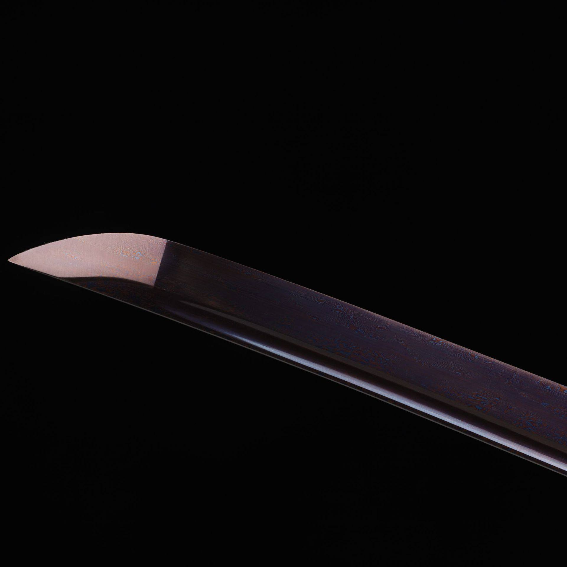 龙泉市刀剑花纹钢一体手工锻打日式指挥刀影视硬宝剑Katana未开刃,金属材料及制品,其他金属制品,淘宝优惠券,粉丝福利购,淘宝优惠卷