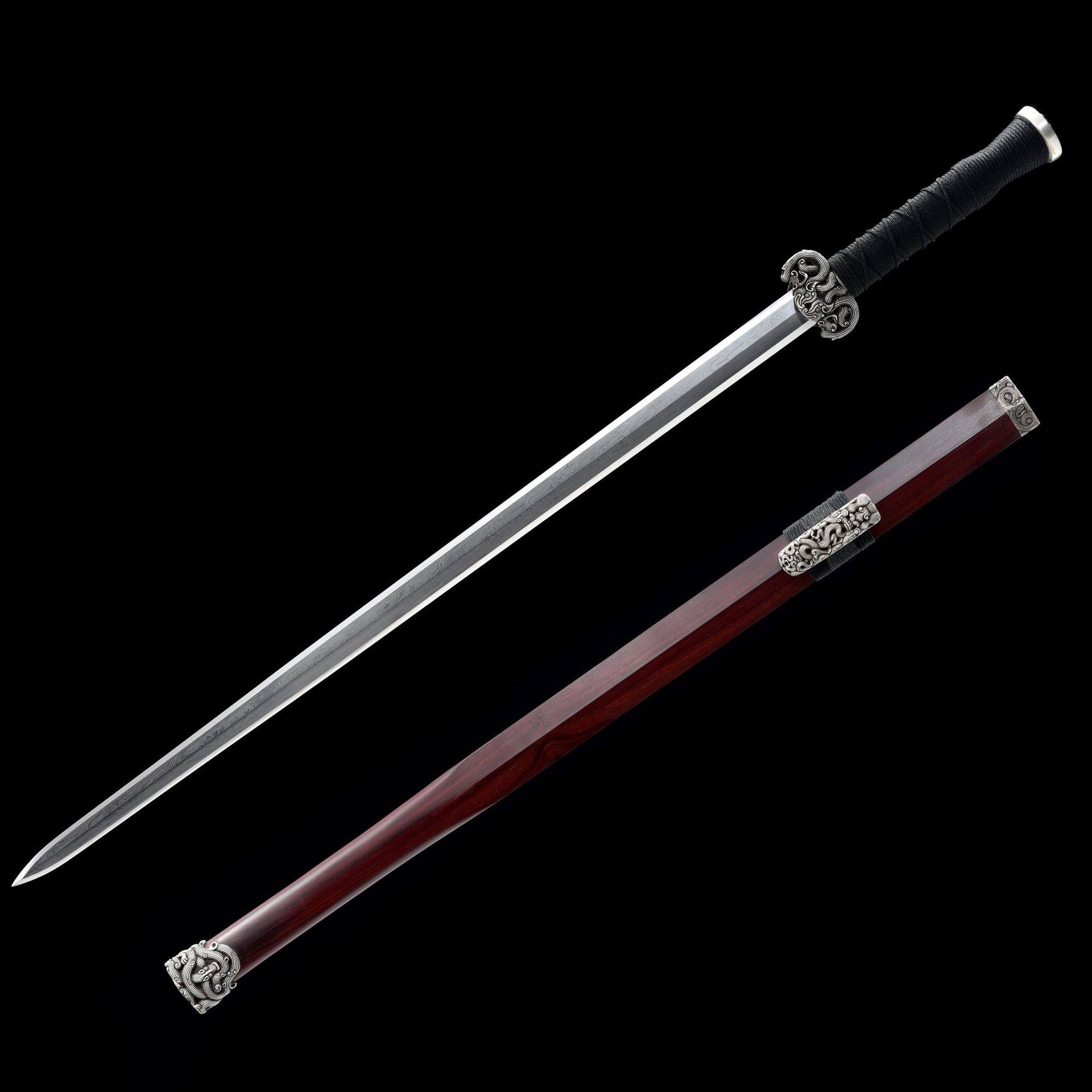 龙泉市刀剑一体手工锻打八面剑陨铁夹钢春秋剑影视汉剑兵器未开刃,金属材料及制品,其他金属制品,淘宝优惠券,粉丝福利购,淘宝优惠卷