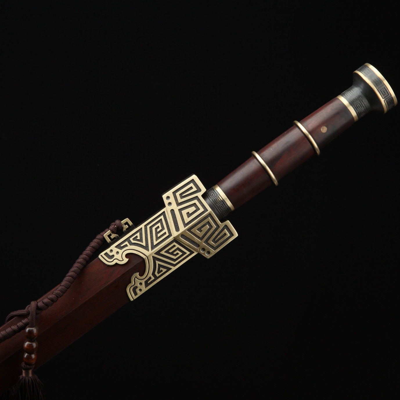 龙泉市刀剑花纹钢八面春秋汉剑手工锻打一体影视宝剑冷兵器未开刃,金属材料及制品,其他金属制品,淘宝优惠券,粉丝福利购,淘宝优惠卷