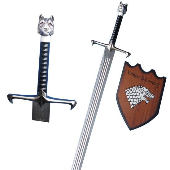 权利的游戏影视剑冰与火之歌长剑 欧式西洋剑长双手剑武器 未开刃,金属材料及制品,其他金属制品,淘宝优惠券,粉丝福利购,淘宝优惠卷