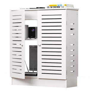 路由器收纳盒wifi多媒体盒遮挡箱机顶盒网线插排遮丑落地收纳柜