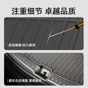 适用于奔驰GLC后备箱垫奔驰GLCcoupe汽车尾箱垫TPE环保无异味