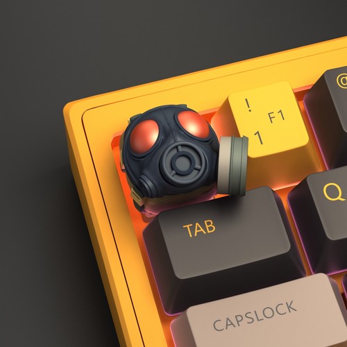 cs go键帽苍蝇头键帽个性机械键盘键帽机械键盘个性键帽创意键帽