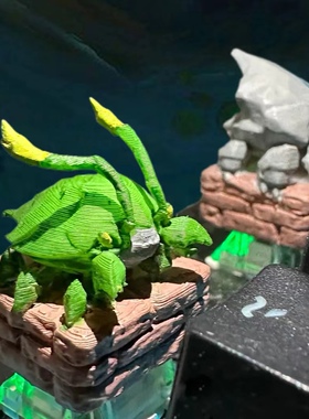 迅捷蟹键帽石甲虫LOL周边英雄联盟键帽通用立体电竞定制esc河道蟹