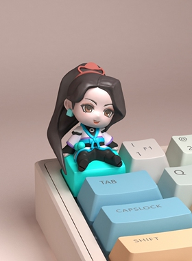 无畏契约键帽贤者键帽瓦罗兰特键帽机械键盘不死鸟慕蝶爆能器esc