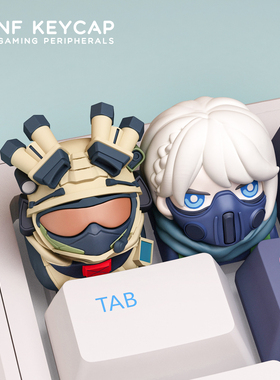 三角洲行动显卡键帽威龙个性按键帽骇爪机械键盘键帽创意esc