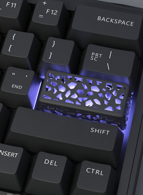 镂空透光键帽 树脂空格键机械键盘回车键个性立体按键帽透光ESc