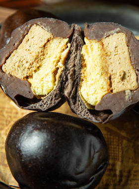 杏柠果新薄皮碱水手作欧包提拉米苏+苦咖巴斯克早餐健康代餐零食