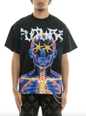 KDNK美式潮牌印花T恤