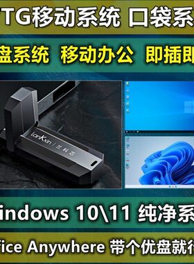 WTG固态口袋系统u盘移动便携办公