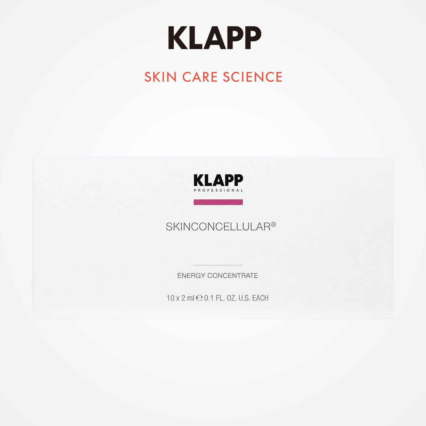 KLAPP德国原装进口专业院线品牌科莱璞保湿水润精华液10*2ML/盒 - 实物图