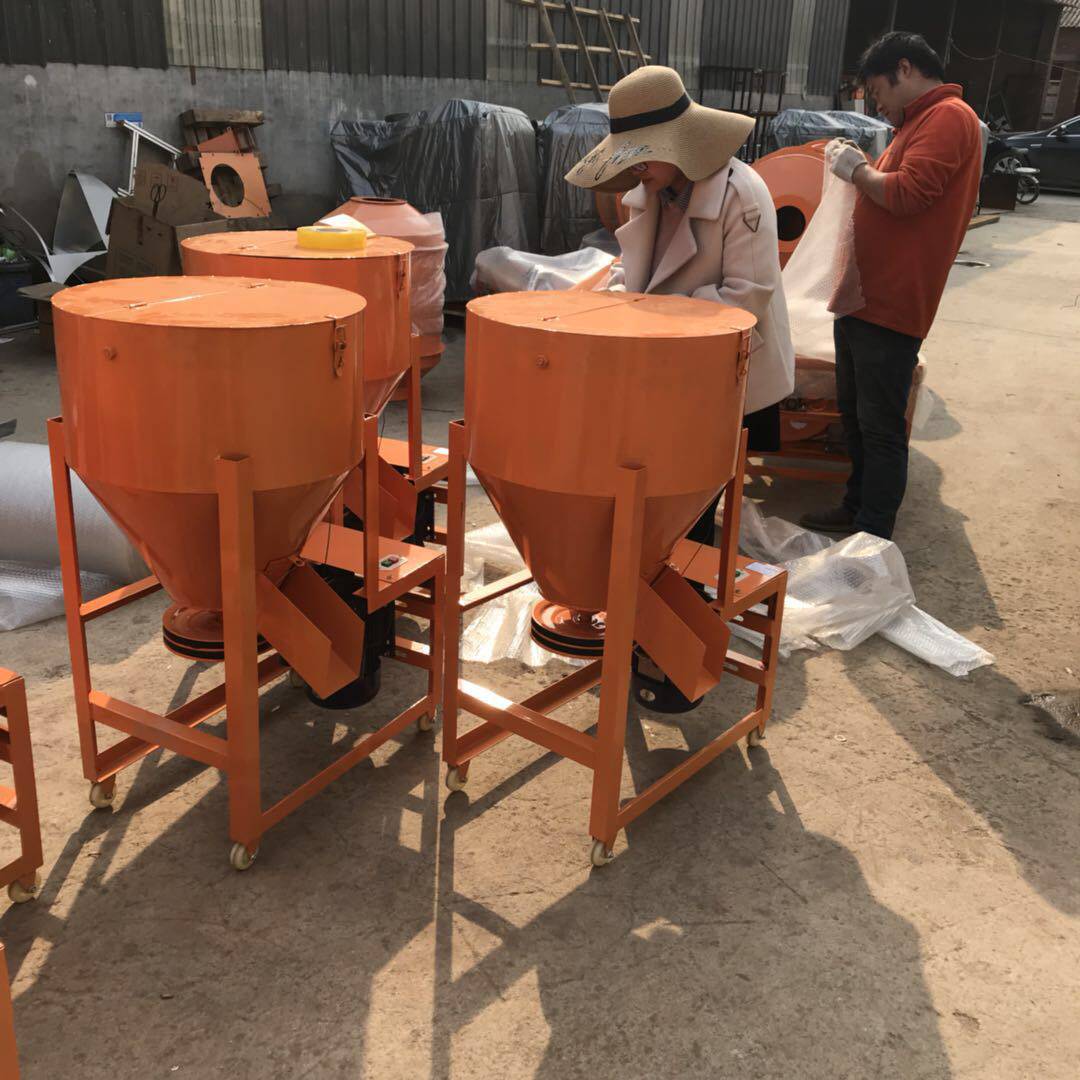 厂家移动式种子包衣机 立式农用化肥搅拌机 高效小麦拌药机