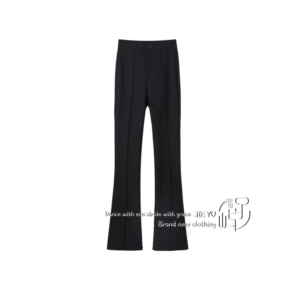 孑屿JIEYU显瘦高腰百搭休闲阔腿裤