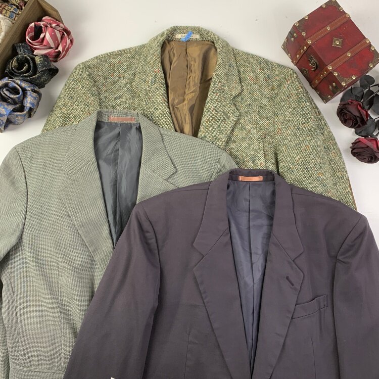 vintage古着日制男女中性西服