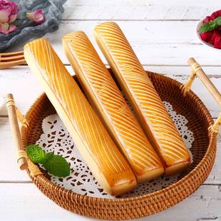 杉木面包 香芋味麦特尔长条硬面包棒法棍面包奶棒法式压缩硬棍新