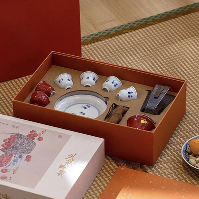 春节茶礼好事发生年礼整套茶具