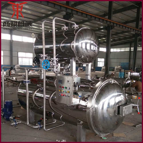 供应商鼎牌 多功能杀菌锅 双层高温高压灭菌设备 全自动杀菌锅