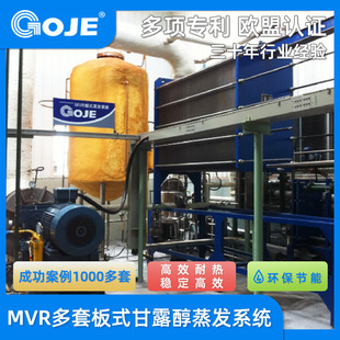 蒸发器定制MVR蒸发系统板式蒸发器MVR蒸发器甘露醇蒸发浓缩结晶器