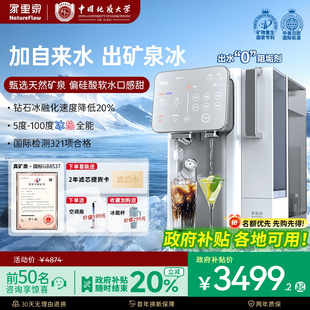 家里泉雪山冰块矿泉机制冰饮水All净饮机