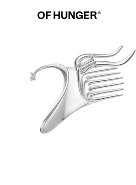 OF HUNGER精灵撩发耳挂 耳后耳饰小众设计感轻奢时尚无耳洞耳饰