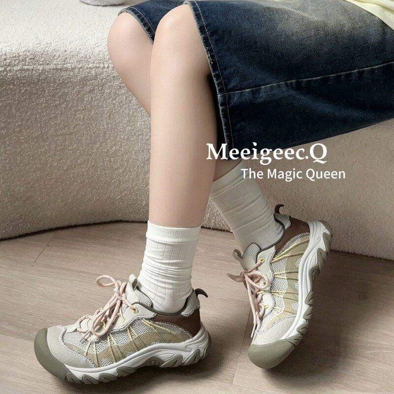 厚底增高小怪兽老爹鞋女2026新款超火的轻便舒适休闲运动鞋女鞋子