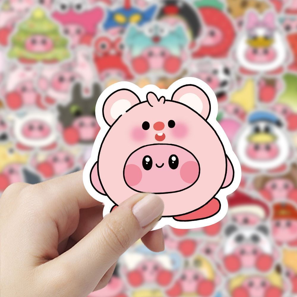 卡通可爱星之卡比贴纸