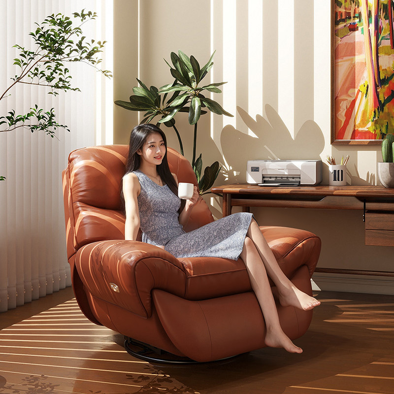 头等太空沙发舱功能摇椅电动单人按摩懒人沙发可躺睡休闲 躺椅客