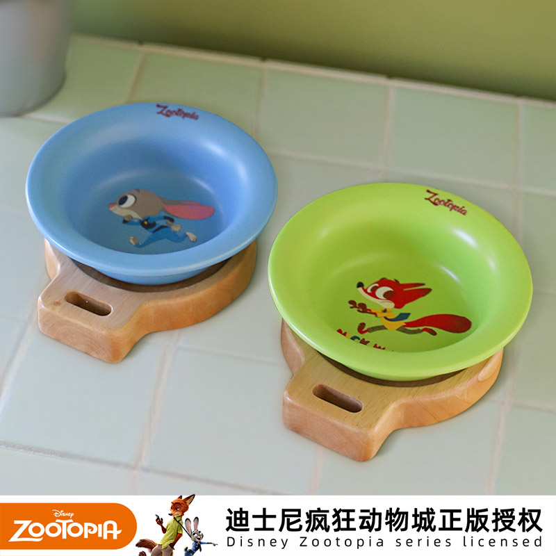 迪士尼朱迪尼克狗狗陶瓷碗