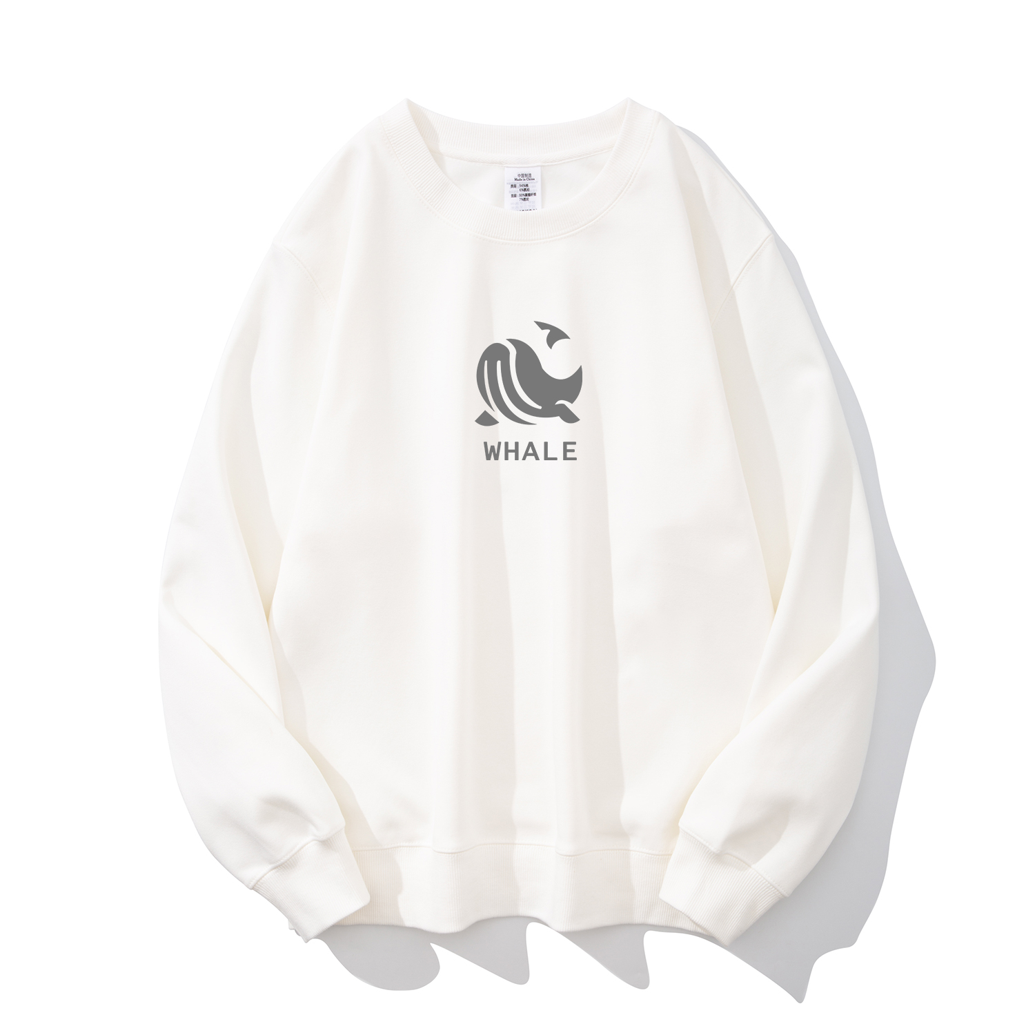 秋冬季宽松圆领卫衣男女内搭上衣