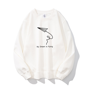 余文乐同款卫衣男士潮流ins秋冬季加绒加厚青少年学生宽松打底衫