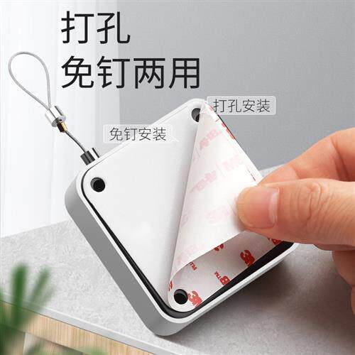 佳度闭门器免打孔自动关门装置推拉门移门房门拉簧闭合器家用神器