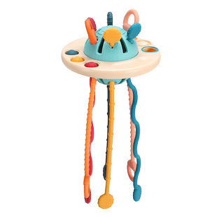 婴儿玩具手指抽抽拉拉乐0一1岁幼儿6个月8七宝宝手部精细动作训练