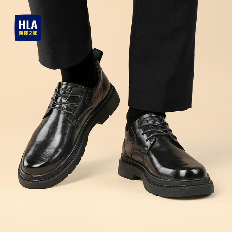 海澜之家男鞋商务正装西装结婚鞋
