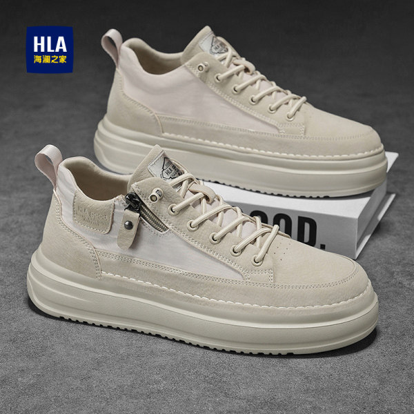 海澜之家男鞋夏季透气薄款休闲帆布鞋时尚百搭潮流运动小白板鞋男,流行男鞋,休闲板鞋,淘宝优惠券,粉丝福利购,淘宝优惠卷