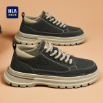 海澜之家男鞋2025新款春季百搭皮鞋真皮男士休闲鞋子男潮鞋工装鞋