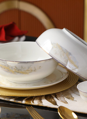 工厂汤碗家用大号面碗陶瓷大碗汤碗面碗装汤盛米饭碗酸菜鱼碗