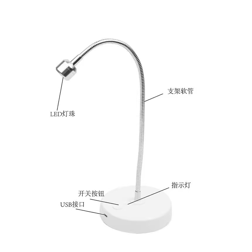 正品美甲灯mini3WLED烤灯光疗灯烘干机单指迷你小型延长甲工厂