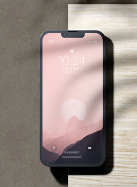 「山巅月」Wallpaper station iPhone 苹果 手机墙纸壁纸（1张）