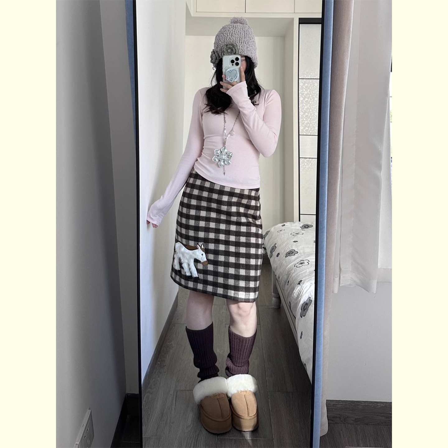 设计感小众短裙显瘦收腰裙